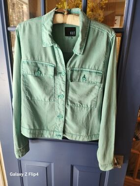 Kut from the Kloth Teal Green Women's Utility Jacket